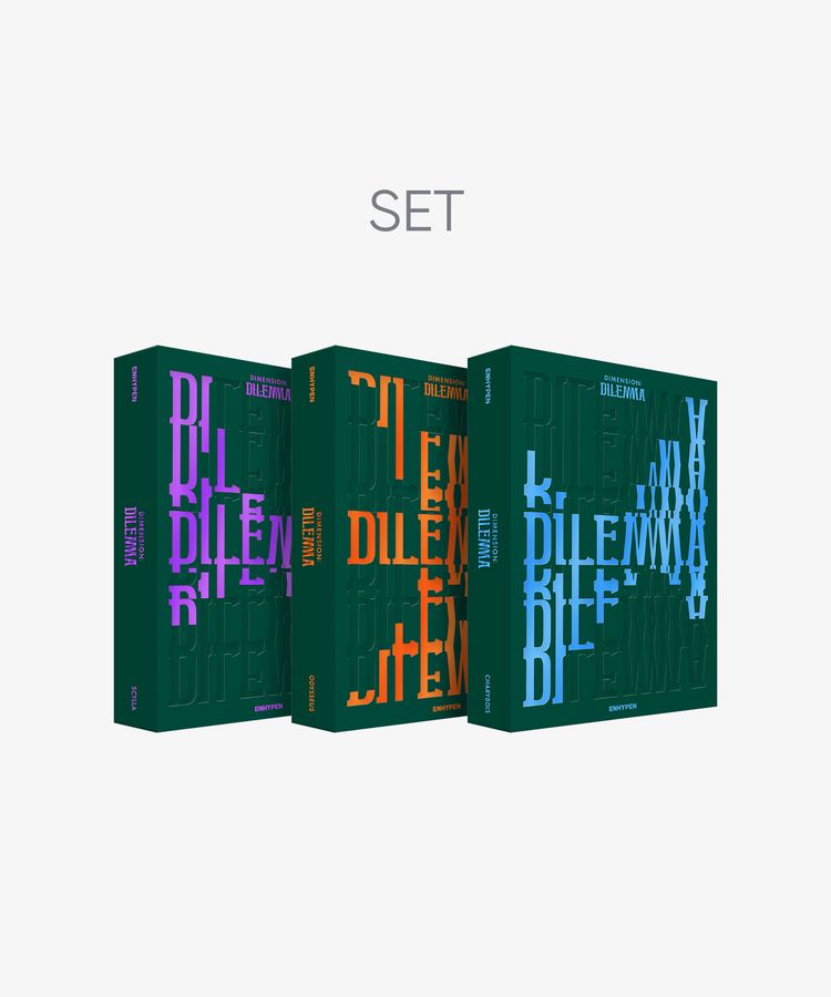 ENHYPEN — 1st Studio Album 'DIMENSION : DILEMMA' (Set)