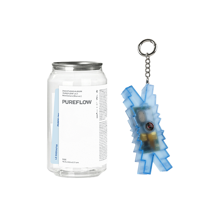 2nd Studio Album 'PUREFLOW' pt.1 Mini Camera (Blue ver.)