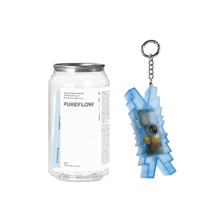 LE SSERAFIM – 2nd Studio Album ‘PUREFLOW’ pt.1 Mini Camera (Blue ver.)