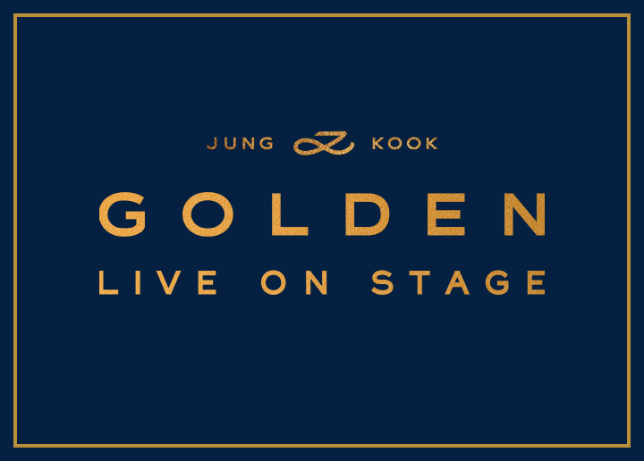 BTS JUNGKOOK Golden + Live on Stage LIVE Weverse Gift