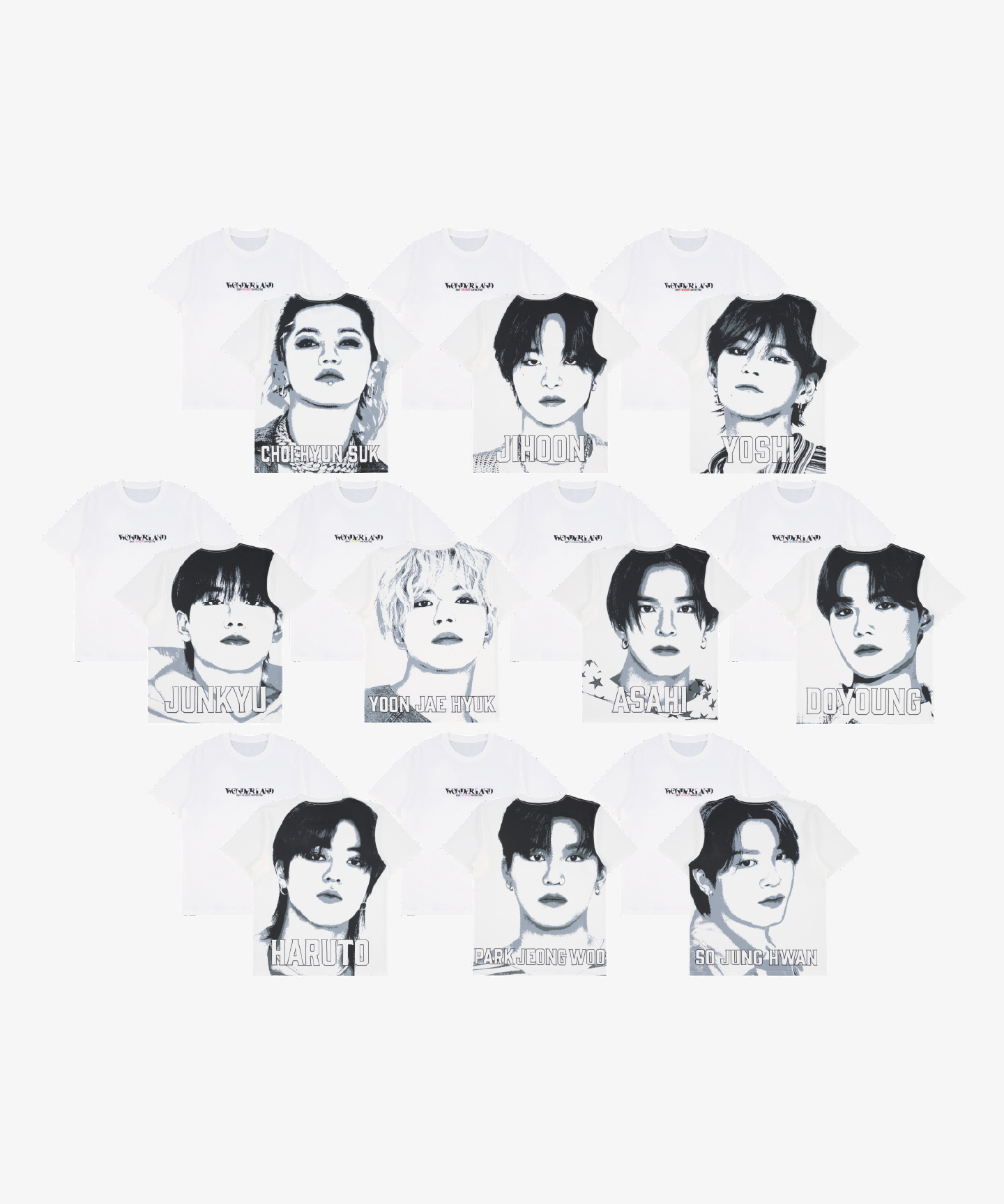 TREASURE | ［WONDERLAND］ TREASURE フォトTシャツ treasure