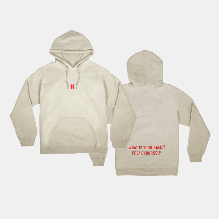 HOODIE [WHAT IS YOUR NAME : BEIGE]_0