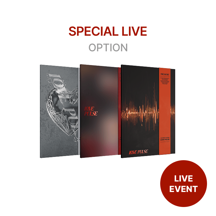 [SPECIAL LIVE] 3rd MINI ALBUM [LOVE PULSE] METAL & STREET & ROCKCHIC VER. (Option)