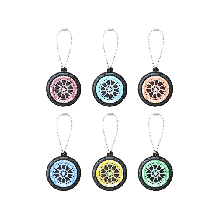 [KNOCK ON Vol.2 IN JAPAN]WHEEL KEY CHARM