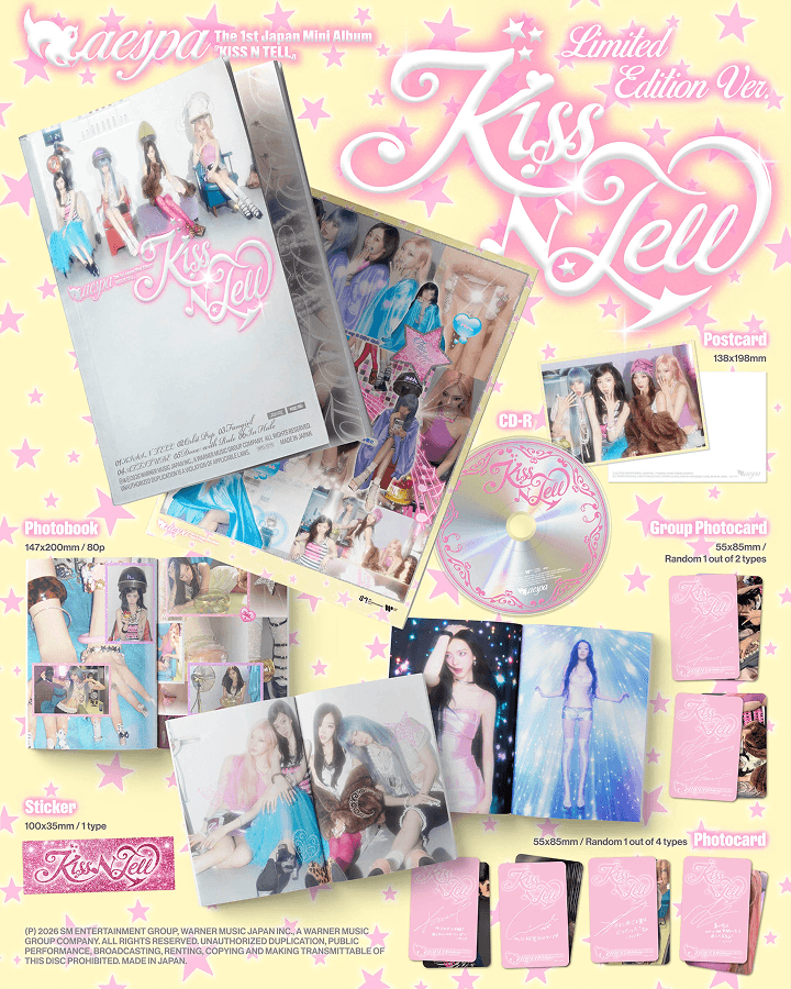 The 1st Japan Mini Album [Kiss N Tell] (Limited Edition Ver.) 0 detail