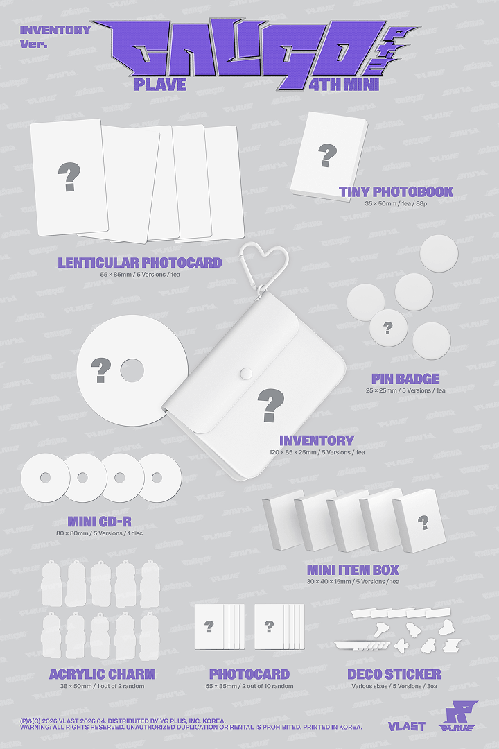 4th Mini Album 'Caligo Pt.2' (INVENTORY Ver.) Random 0 detail