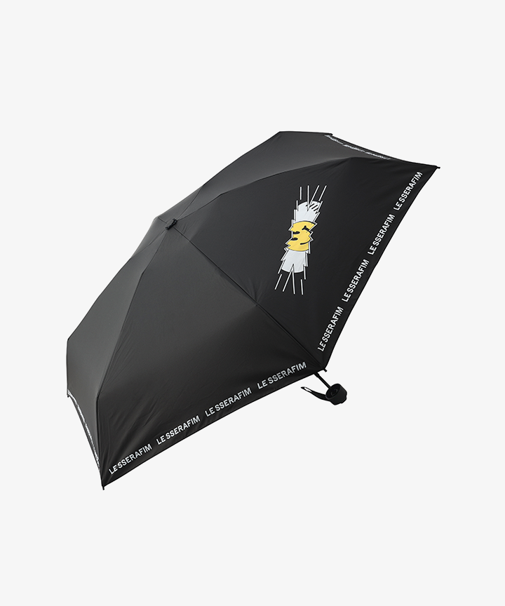 ★LE SSERAFIM x Wiggle Wiggle★UV Protection Umbrella★Blk Le Sserafim x wiggle wiggle UV Protection Umbrella, Hobbies