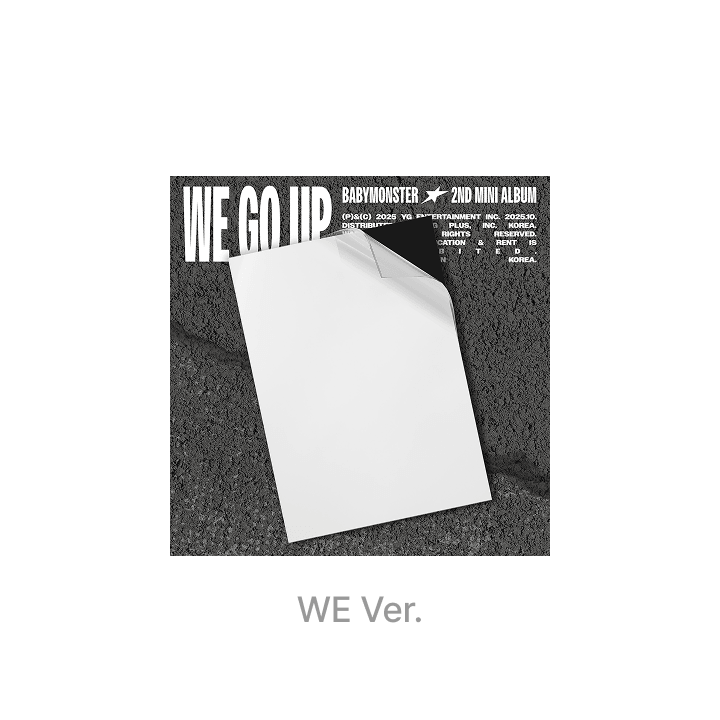 BABYMONSTER 2nd MINI ALBUM [WE GO UP] WE Ver.