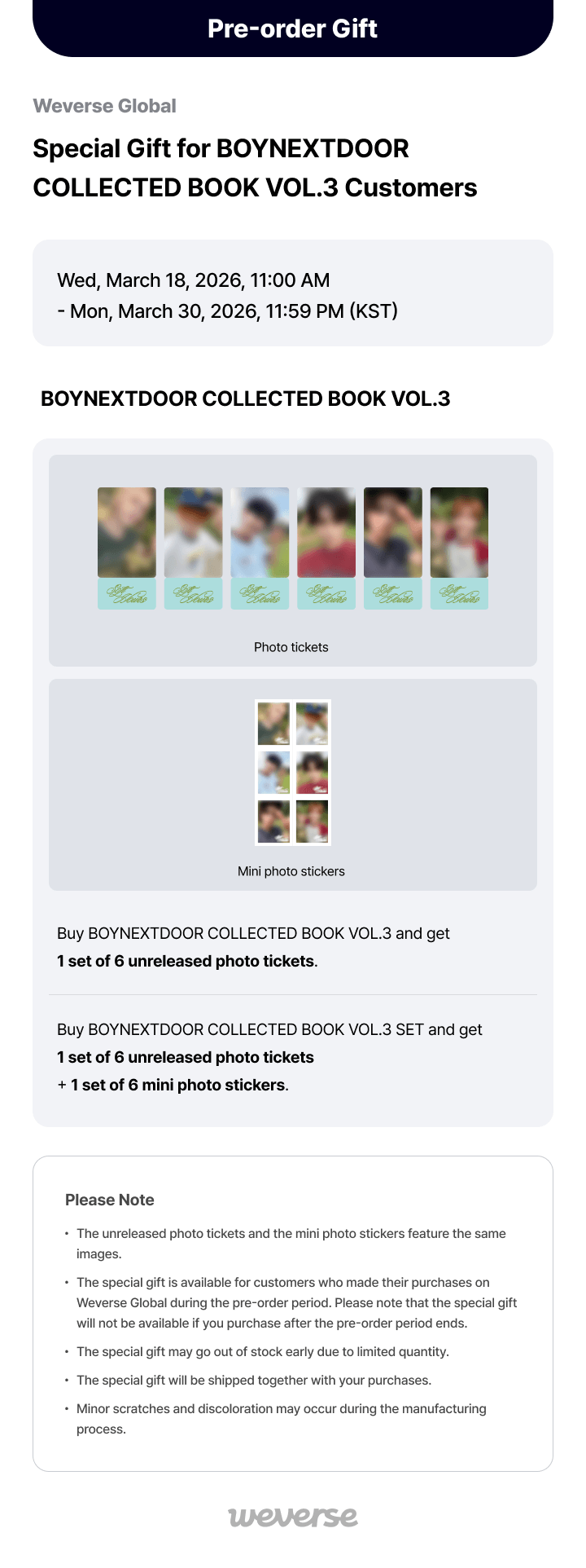 BOYNEXTDOOR COLLECTED BOOK VOL.3 0 detail