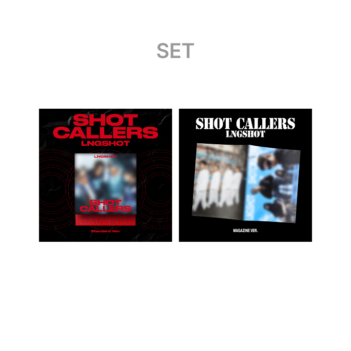 DEBUT EP [SHOT CALLERS] Standard Ver. + Magazine Ver. (Set)_0