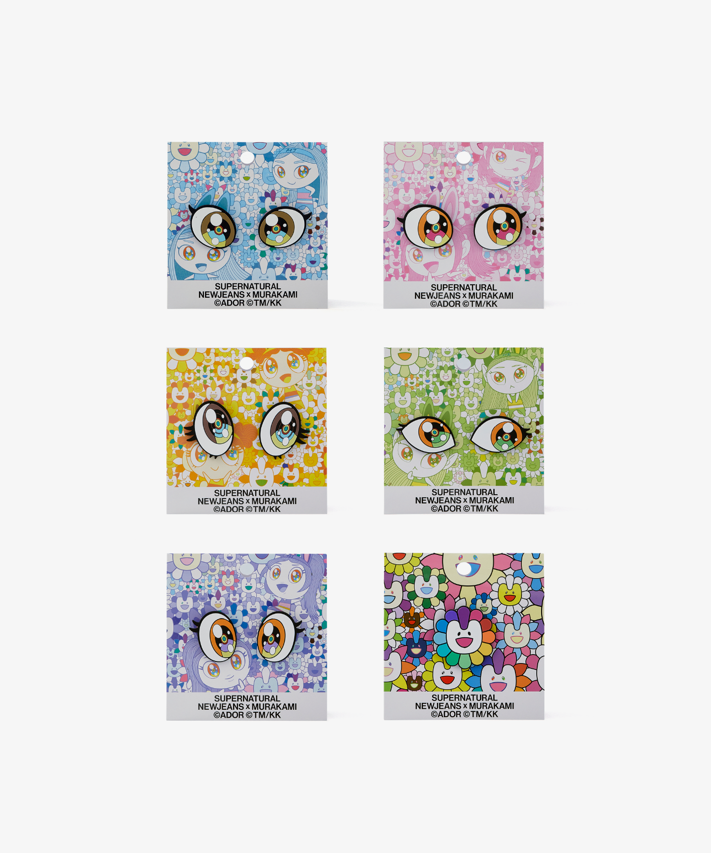 NewJeans×MURAKAMI ドットスティコン