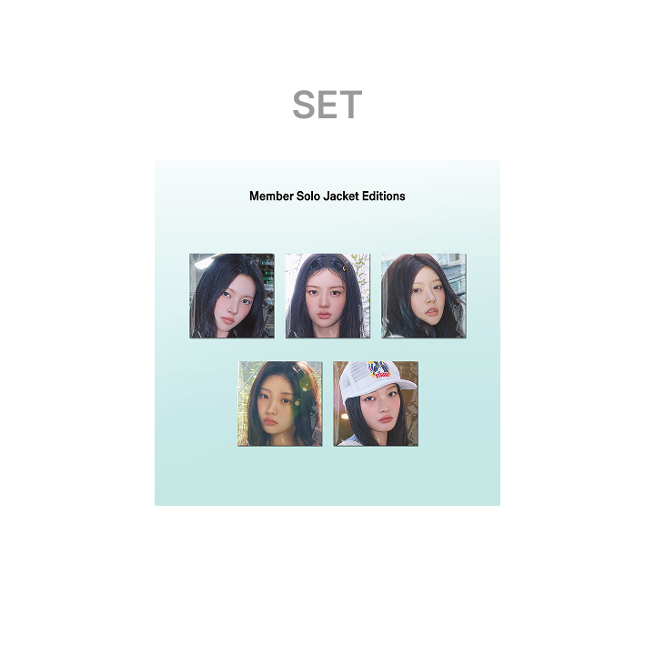 Japan 2nd Single ‘I Got Your Back’ (SOLO EDITION) 5 SET