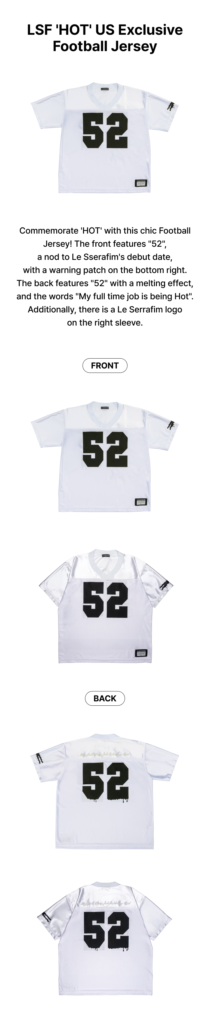 LESSERAFIM JERSEY L/S T-SHIRT XLサイズ LESSERAFIM JERSEY L/S T-SHIRT XLサイズ Le 【公式通販】