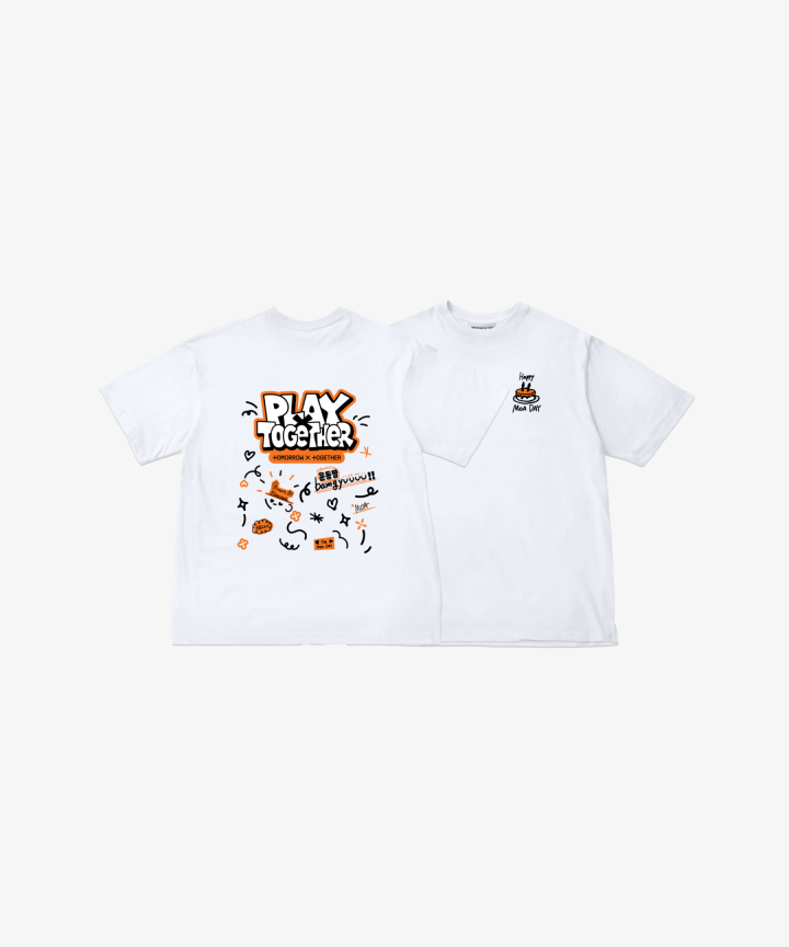 [BEOMGYU] OVERSIZED T-SHIRT (WHITE)