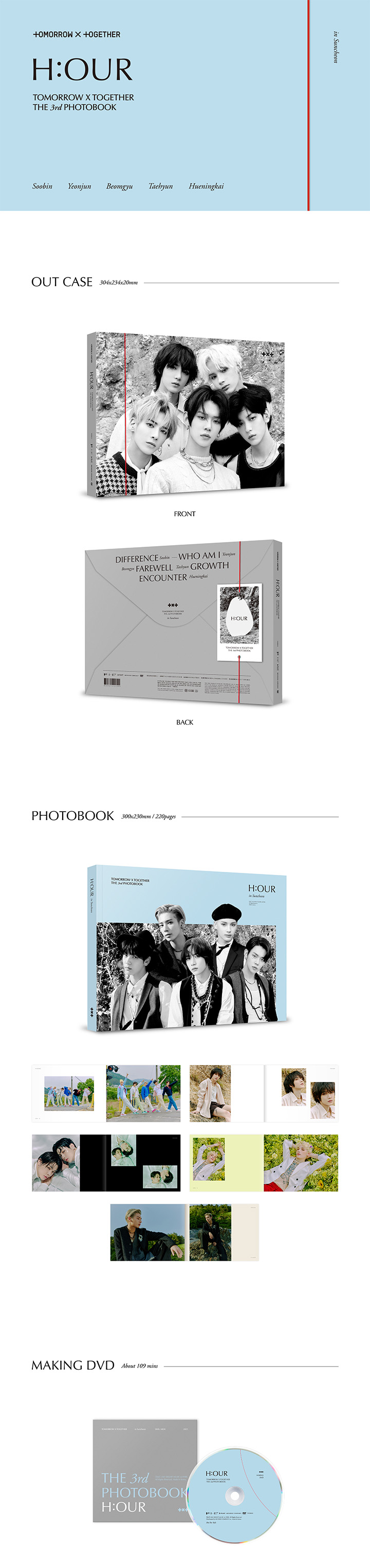 THE 3RD PHOTOBOOK H:OUR in Suncheon 0 detail