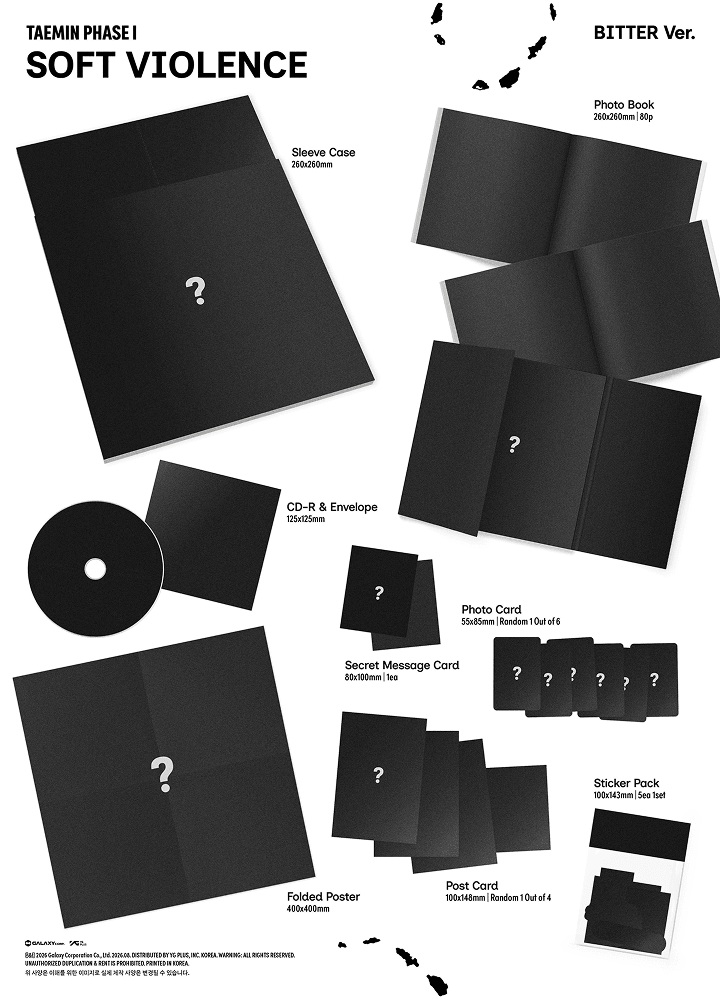 [PHASE I : Soft Violence] (PHOTO BOOK Ver.) (Random) 2 detail