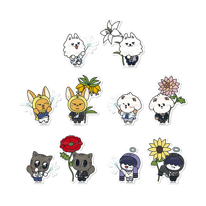 [セツナハナビ (Setsuna Hanabi)]PPULBATU STICKER SET