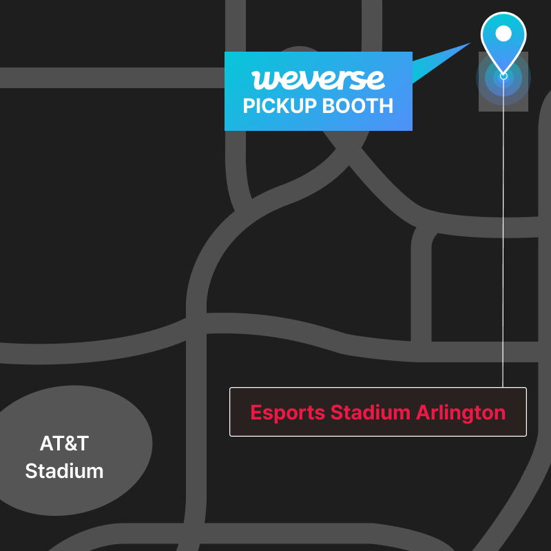 Weverse US] Weverse Pre-order for Pickup at ARLINGTON - BTS WORLD