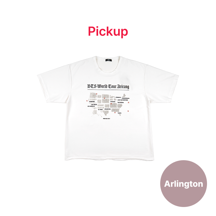 [US限定] BTS S/S Routing Tシャツ ホワイト XLサイズ BTS | [ARLINGTON] [US Exclusive] S/S Routing T-shirt (White)