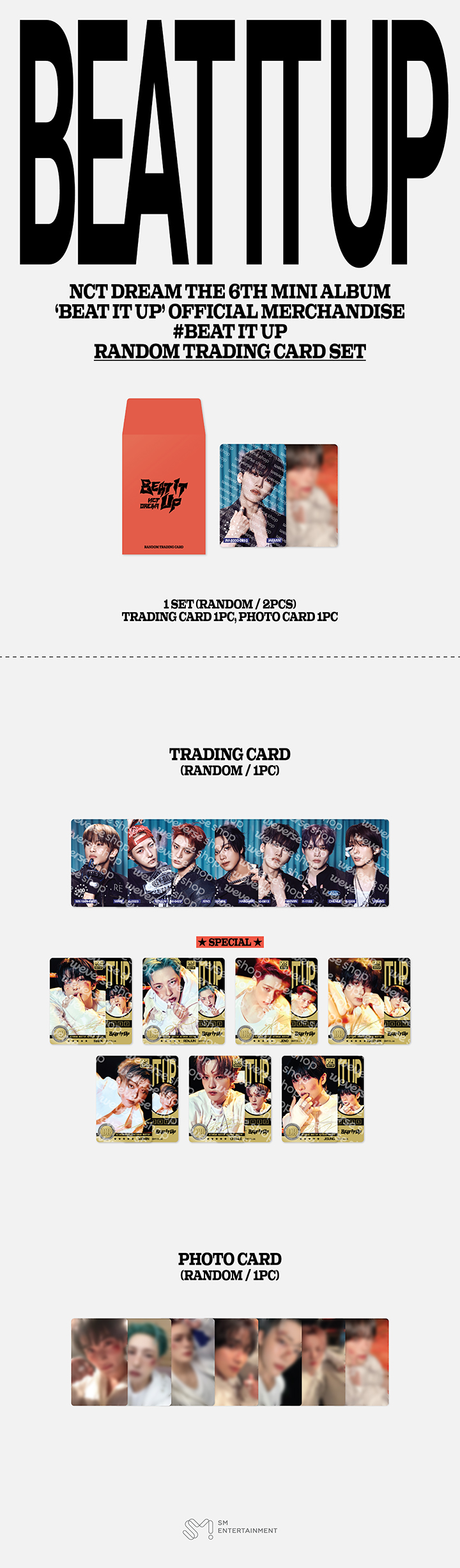 NCT DREAM | RAMDOM TRADING CARD SET