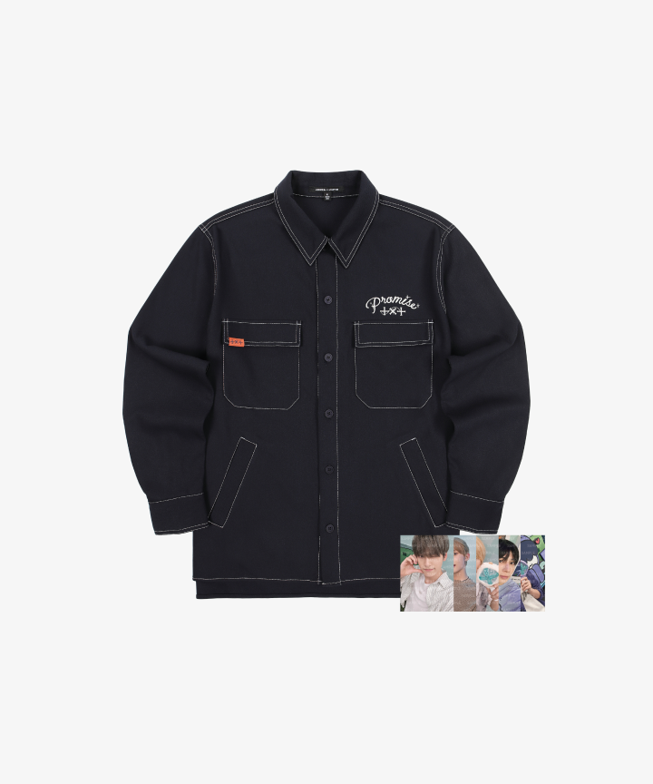 txt promise jacket Mサイズ TXT - Black Jacket [WORLD TOUR 'ACT : PROMISE'] - K PLACE