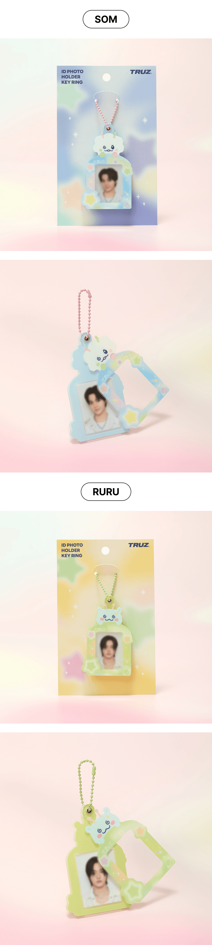 TRUZ PLANET PHOTO FRAME KEYRING 5 detail
