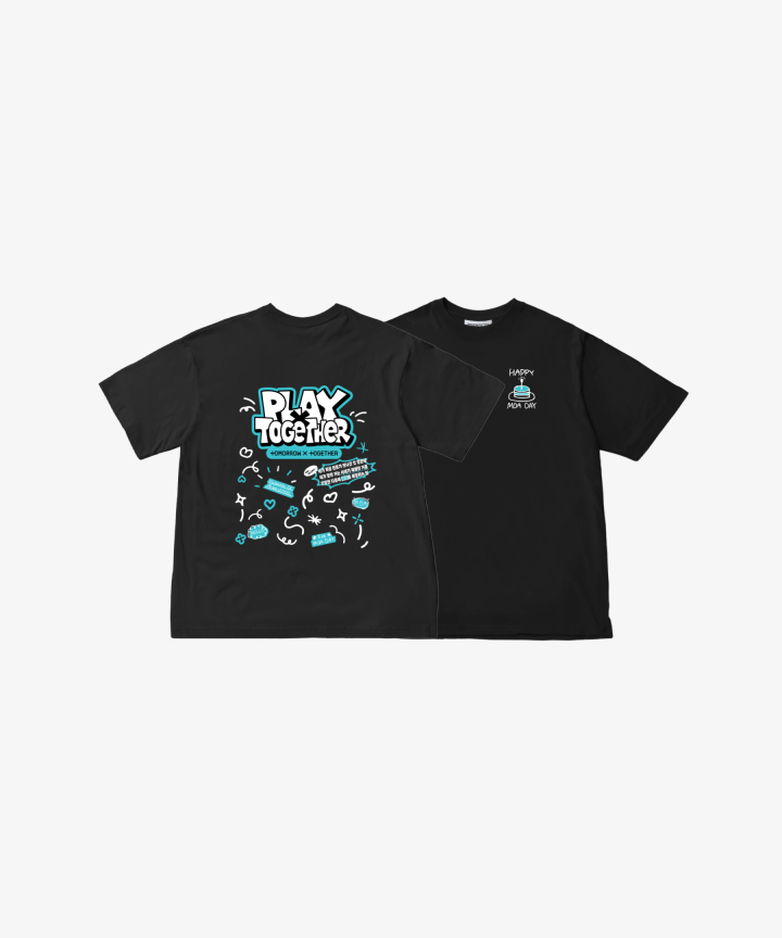 TOMORROW X TOGETHER | [SOOBIN] OVERSIZED T-SHIRT (BLACK)