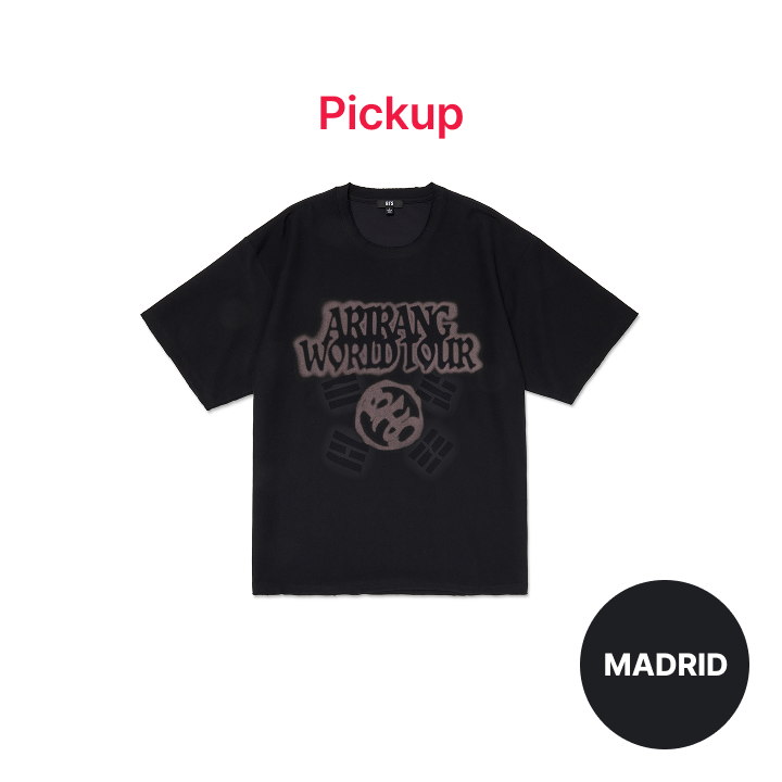 BTS アメリカ US ツアー T-shirt Black Sサイズ BTS | S/S TOUR T-SHIRT (BLACK)