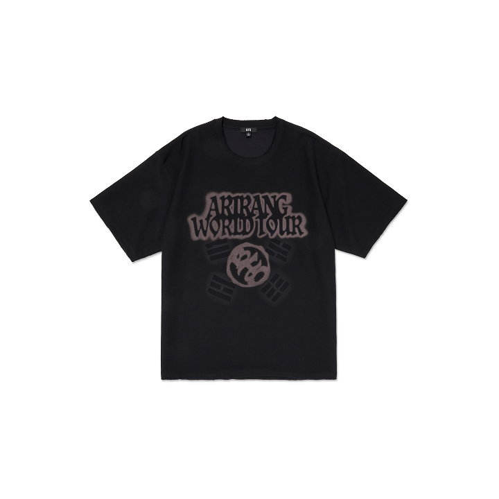 BTS ワールドツアー半袖Ｔシャツ BTS World Tour ARIRANG 2026 インスパイアTシャツL - メルカリ