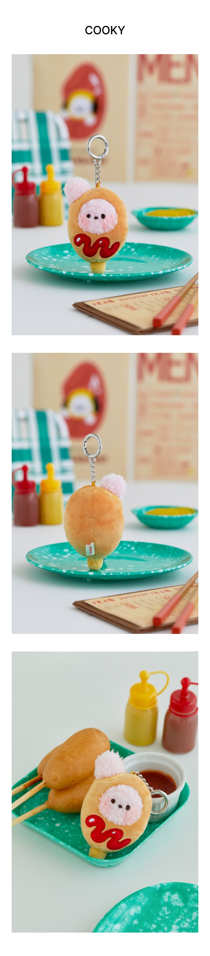minini PLUSH KEYRING BUNSIK 6 detail