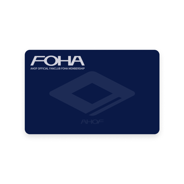 AHOF | FOHA MEMBERSHIP