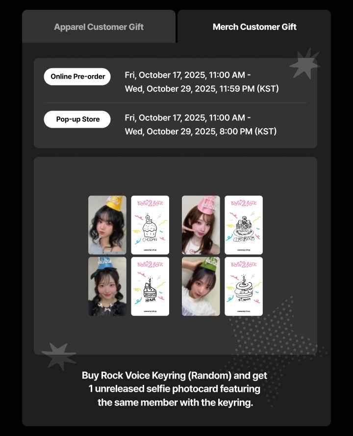 Rock Voice Keyring (Random) 1 detail