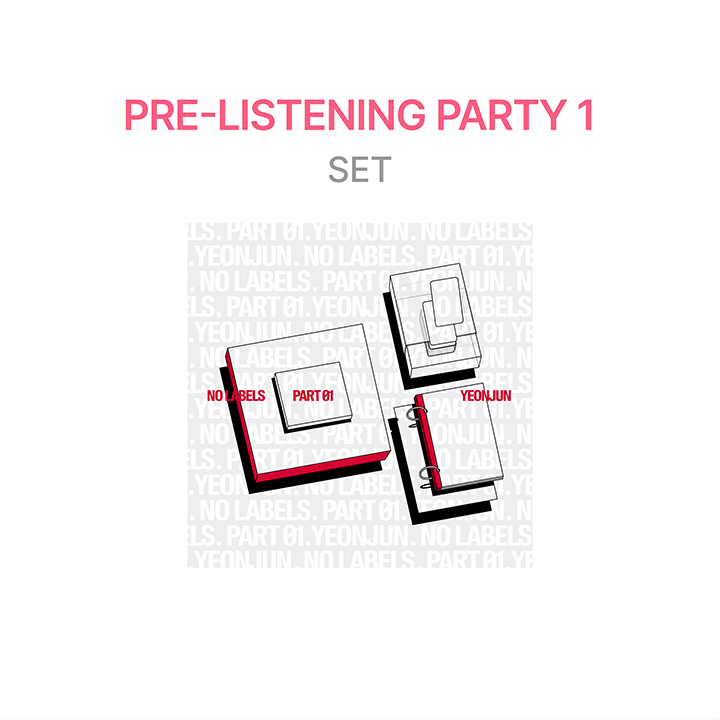 TOMORROW X TOGETHER- [PRE-LISTENING PARTY 1] ‘NO LABELS: PART 01’ (Set)
