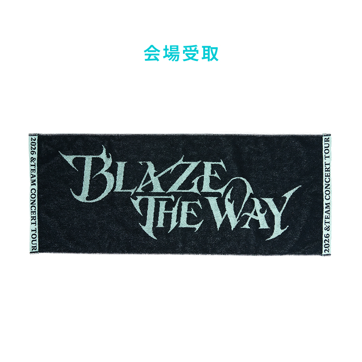 [BLAZE THE WAY]JACQUARD FACE TOWEL, listed by the store