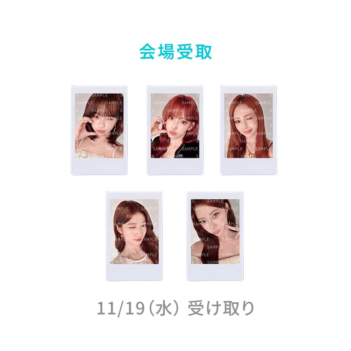 [11/19(水)受け取り]INSTANT PHOTO CARD