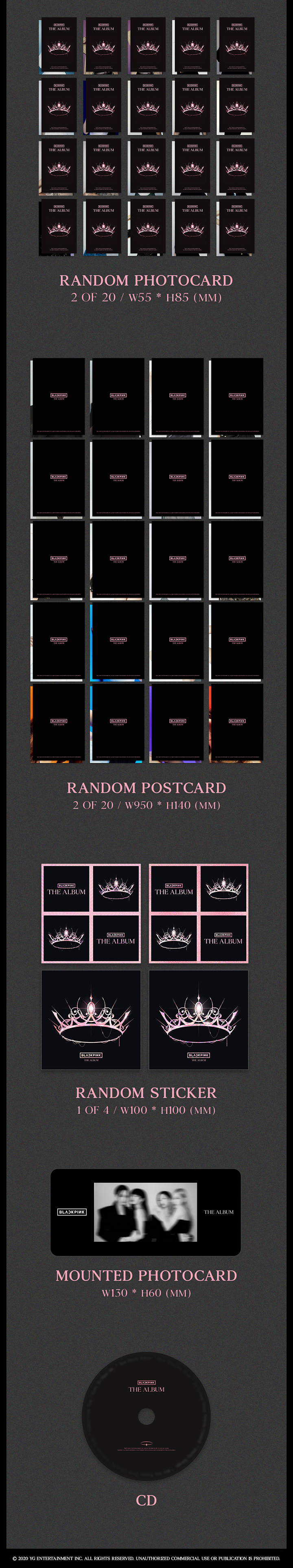 1st FULL ALBUM [THE ALBUM] 1 detail
