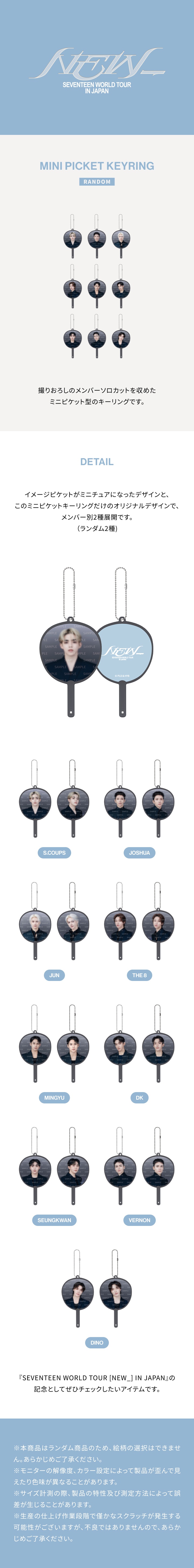 [ [NEW_] IN JAPAN] MINI PICKET KEYRING 1 detail