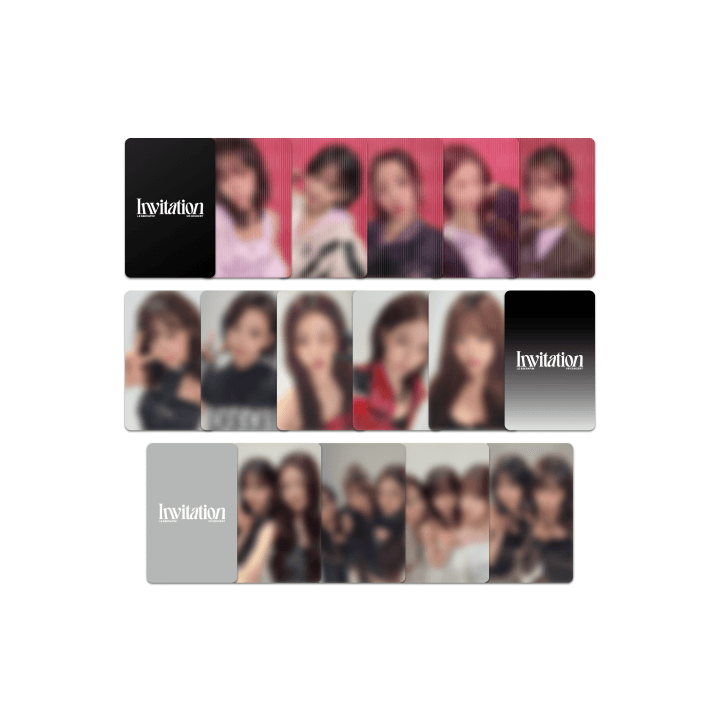 LE SSERAFIM – Lenticular Photocard Pack