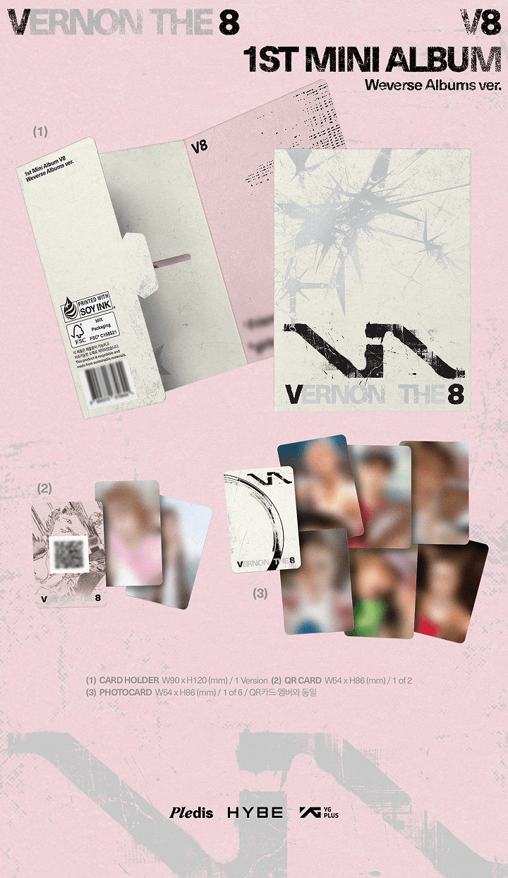V8 1st Mini Album 'V8' Weverse Albums ver. 0 detail