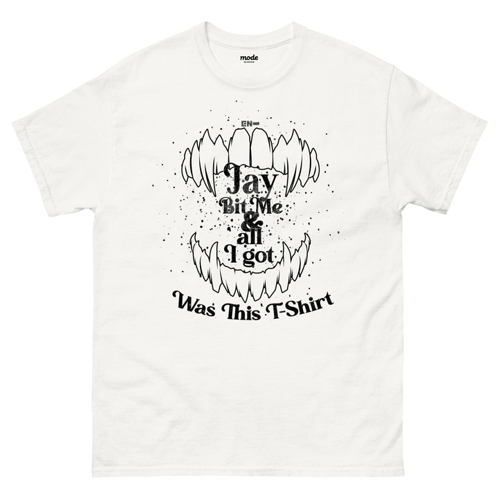 [JAY] Bit Me S/S Tee (White)