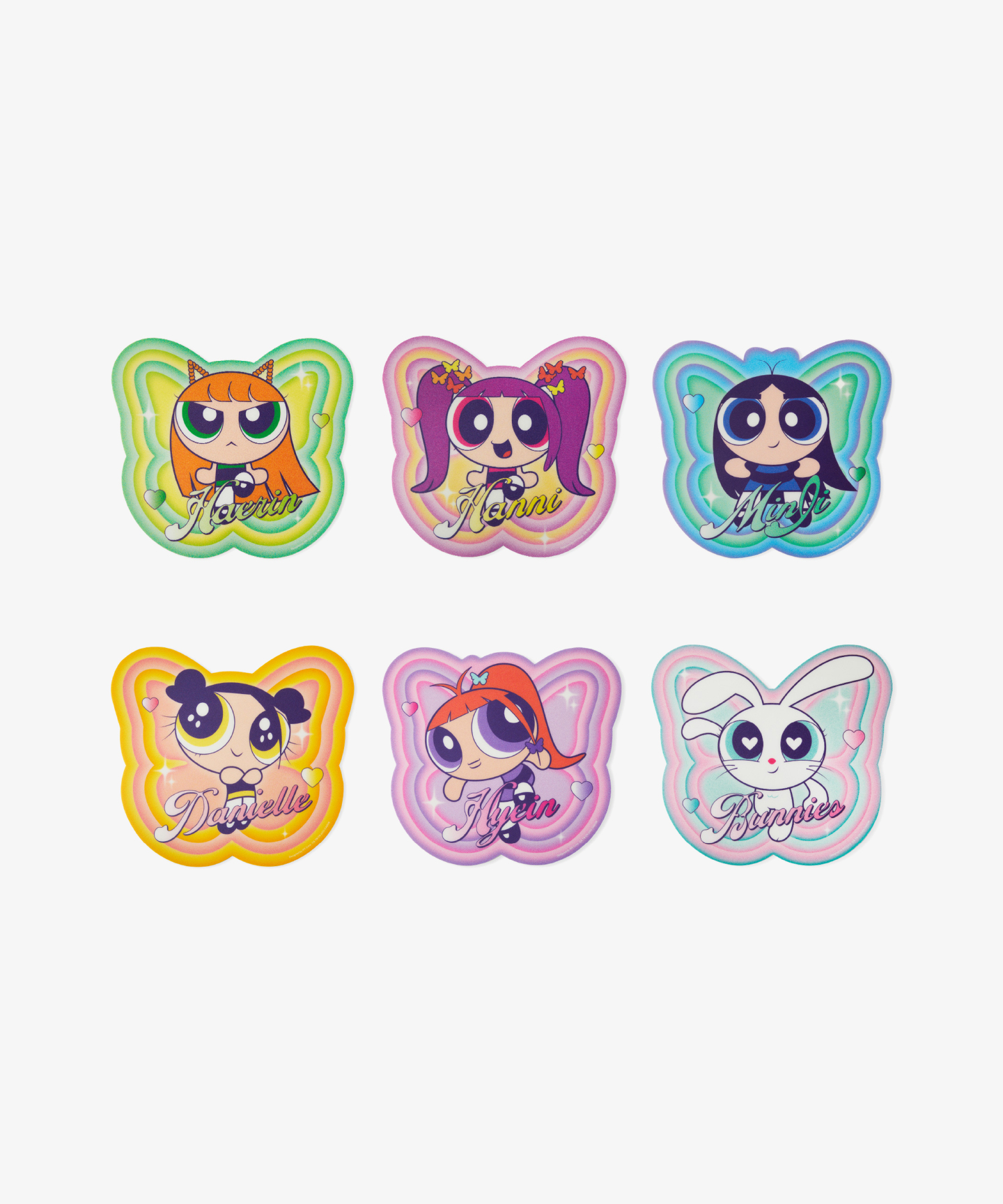 THE POWERPUFF GIRLS x NJ マウスパッド