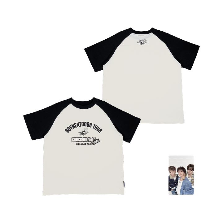 ['KNOCK ON Vol.1' ENCORE IN JAPAN] S/S T-SHIRT(WHITE)