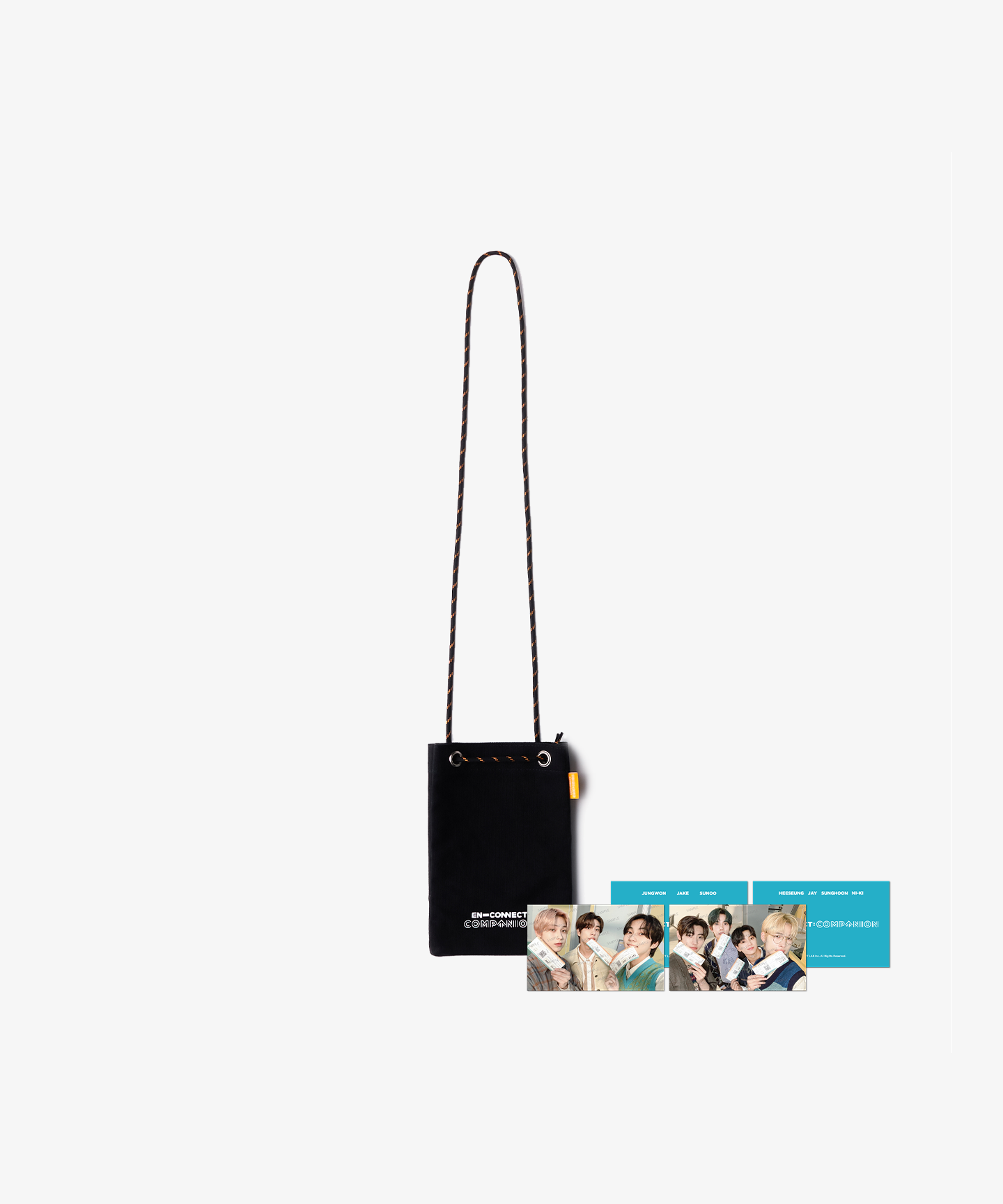ENHYPEN | CROSS BAG (black)