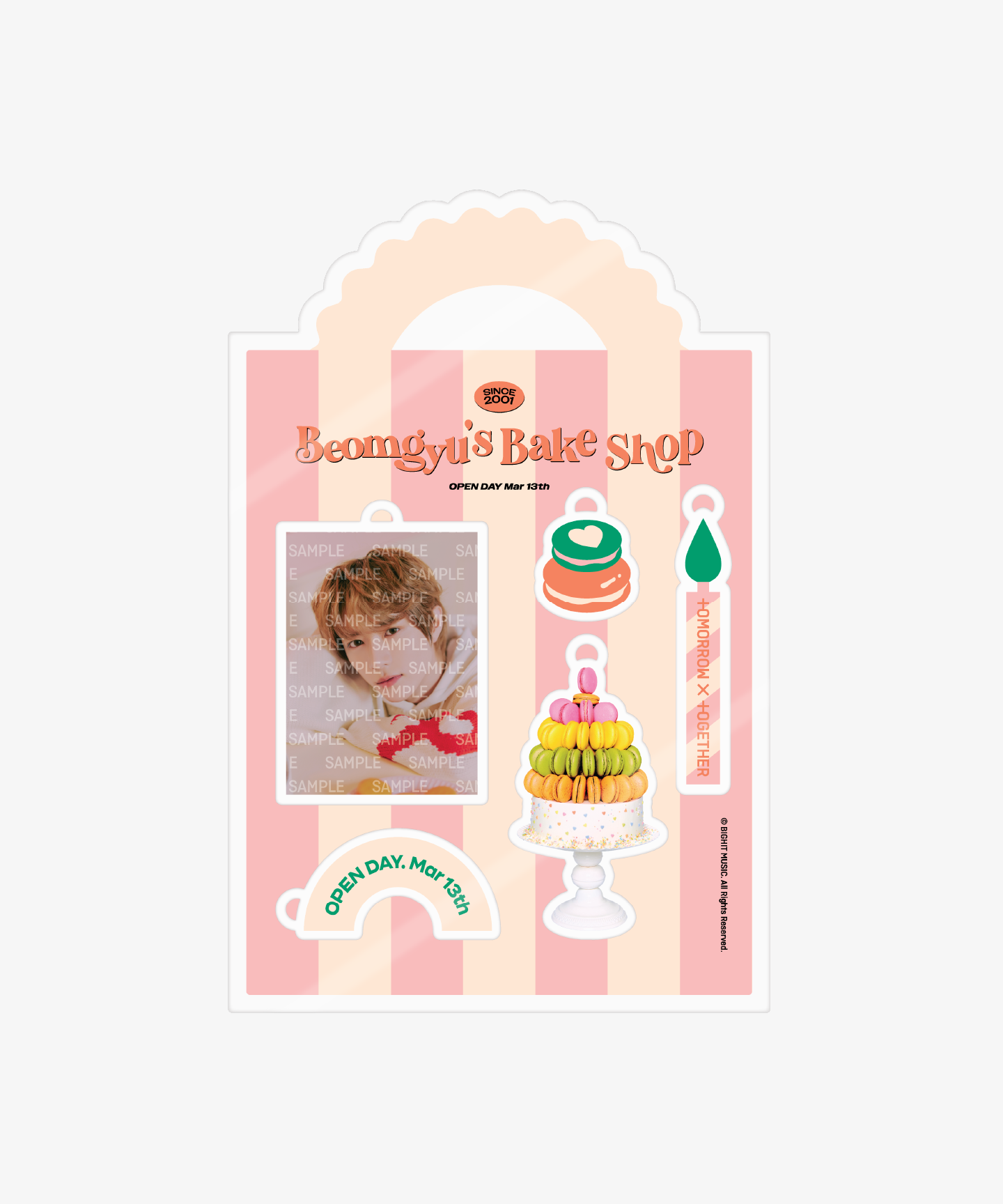 [BEOMGYU] ACRYLIC KEYRING SET