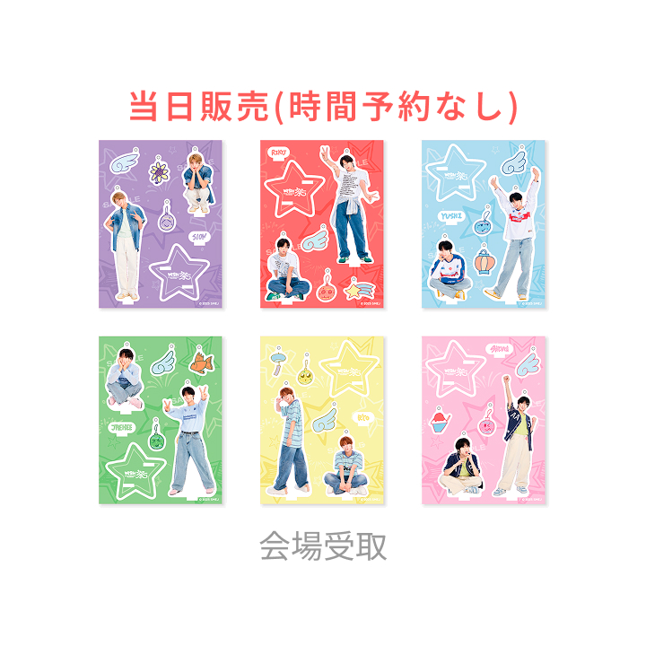 NCT WISH【新品未開封】アクリルスタンド 6枚 コンプリートセット アクリルスタンド | SMTOWN OFFICIAL ONLINE STORE