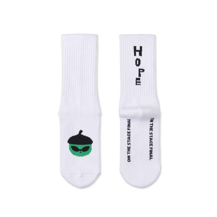 [HOPE ON THE STAGE_FINAL] Socks (White)