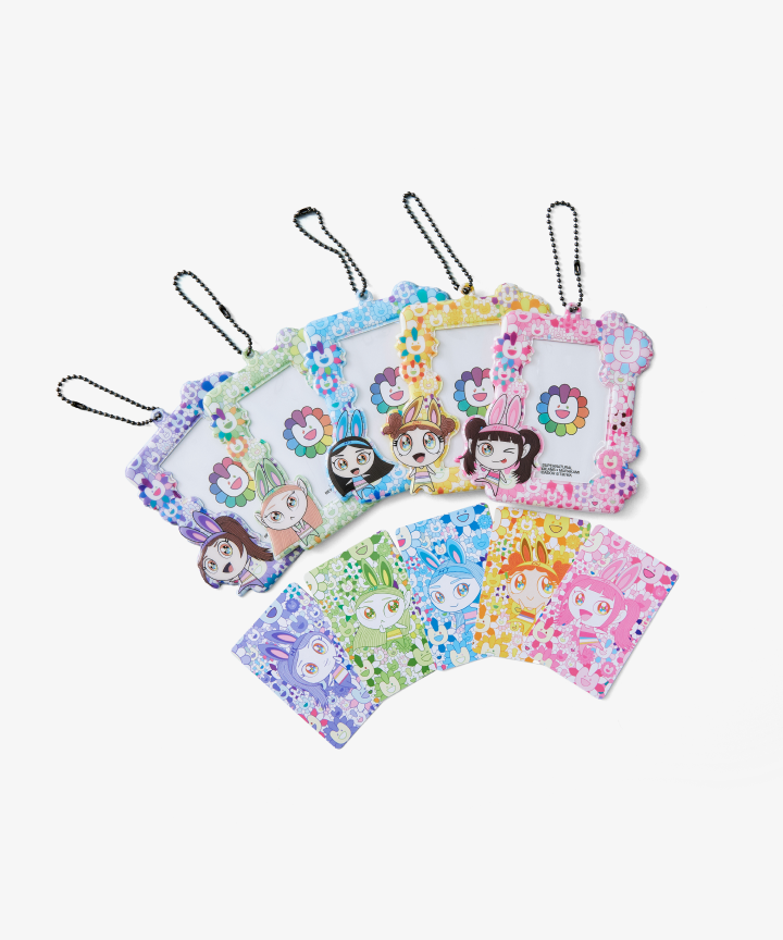 NewJeans | NewJeans X MURAKAMI PHOTOCARD HOLDER KEYRING