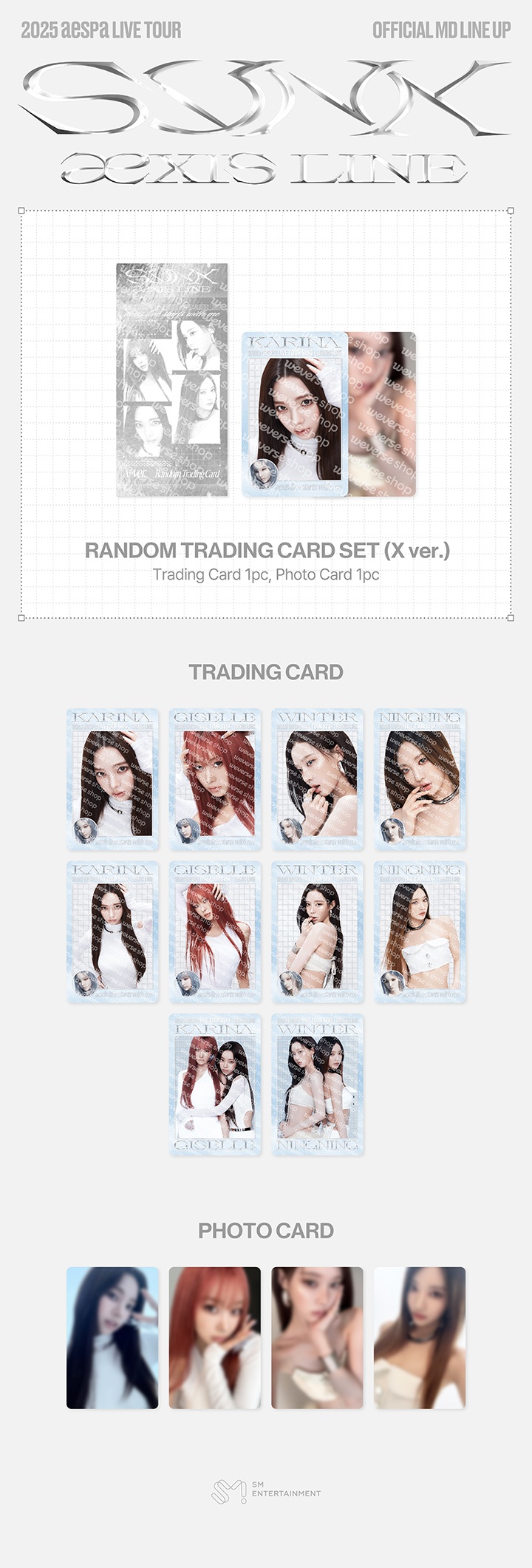 RANDOM TRADING CARD SET (X ver.) 0 detail