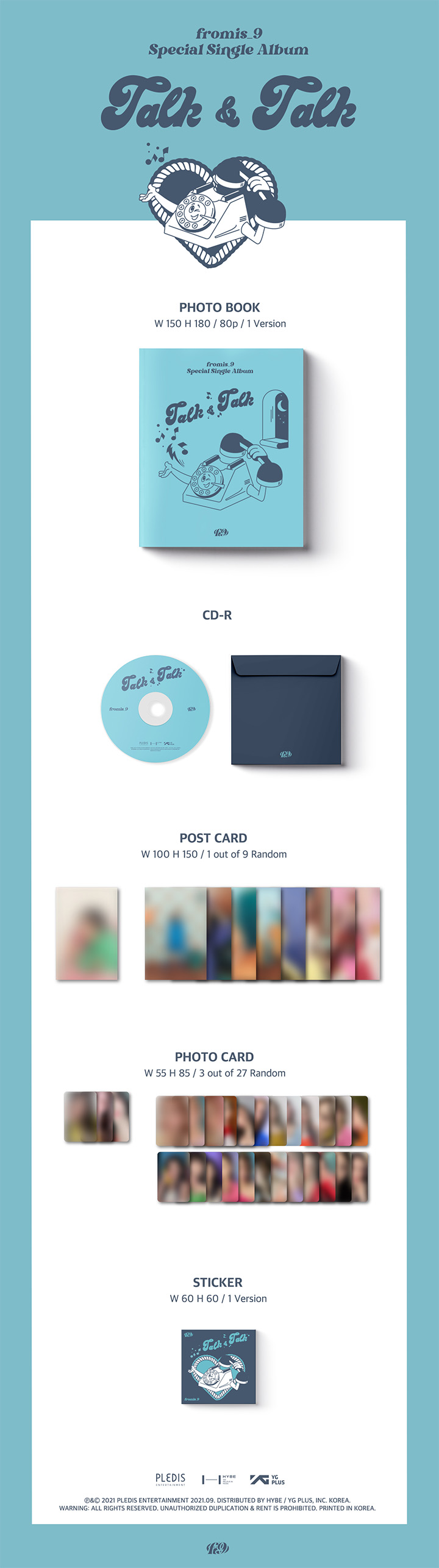 Special Single Album Talk & Talk 0 detail