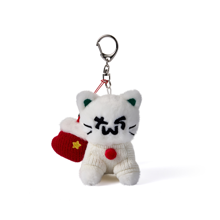 [TWS : HOLIDAY WITH US]PLUSH KEYRING (CAT)